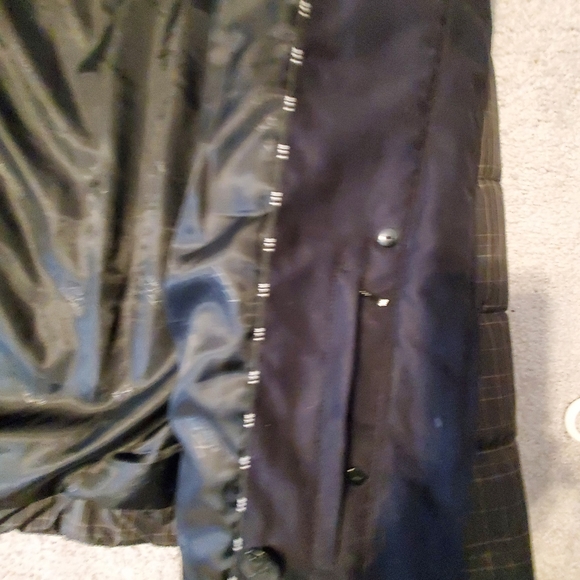 RFT RAINFOREST Women's Hoodie Puffer Jacket Black Plaid Size Extra Large - Picture 5 of 11